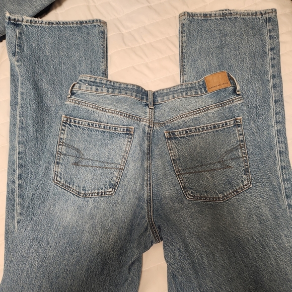 American Eagle 90's Bootcut Jean Size 10 L - Picture 2 of 4